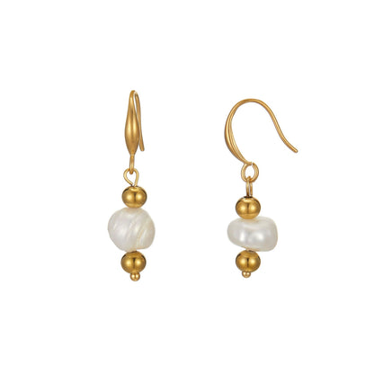 Boucle d'oreille acier Uneke