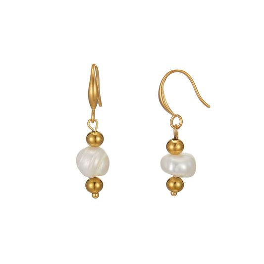 Boucle d'oreille acier Uneke