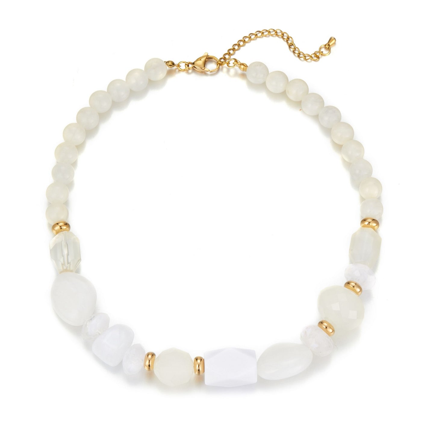 Collier Unelma en acier doré à l'or fin
