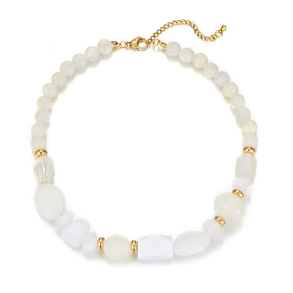 Collier Unelma en acier doré à l'or fin