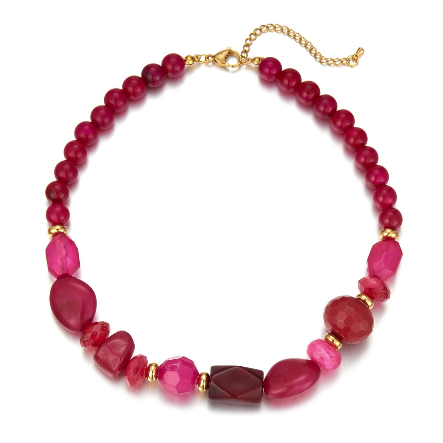 Collier Unelma en acier doré à l'or fin