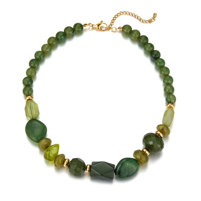 Collier Unelma en acier doré à l'or fin
