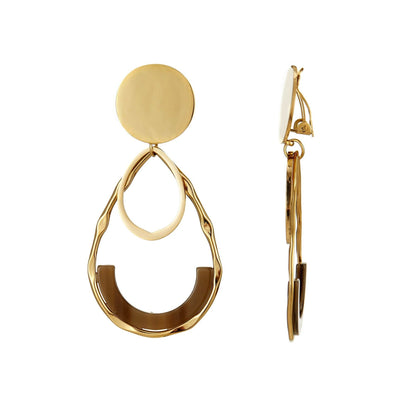 Boucle d'oreille clip Unna