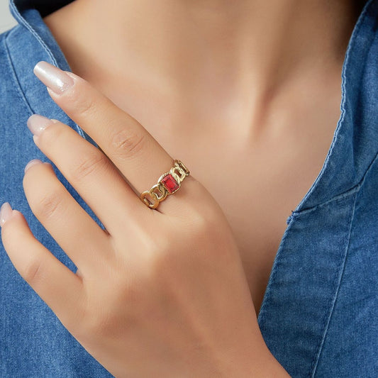 Bague Acier réglable Unny