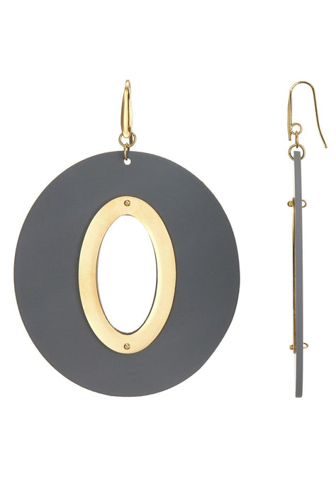 Boucle d'oreille crochet Urake en acier inoxydable