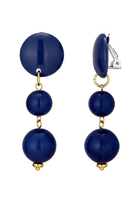 Boucle d'oreille clip Ursila