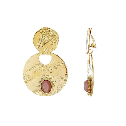 Boucle d'oreille clip Ustinya