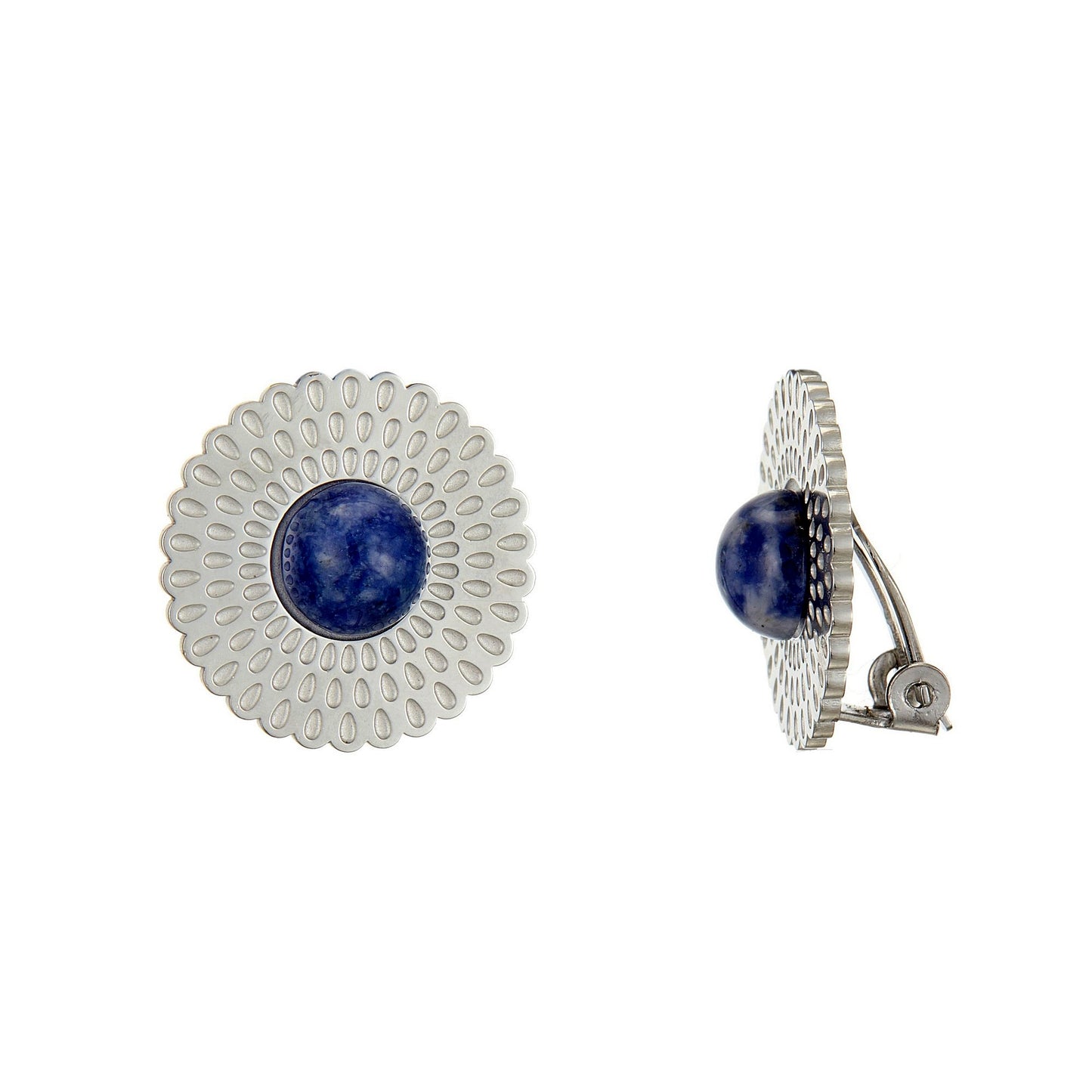 Boucle d'oreille clip Usutu