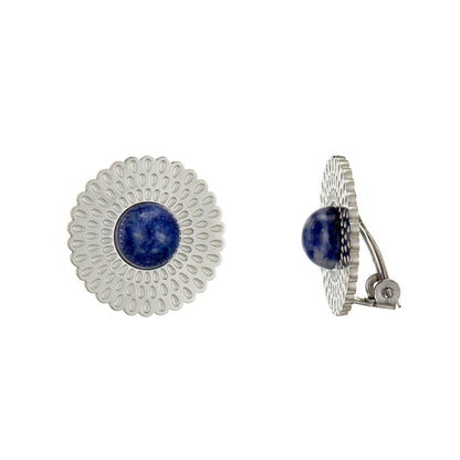 Boucle d'oreille clip Usutu