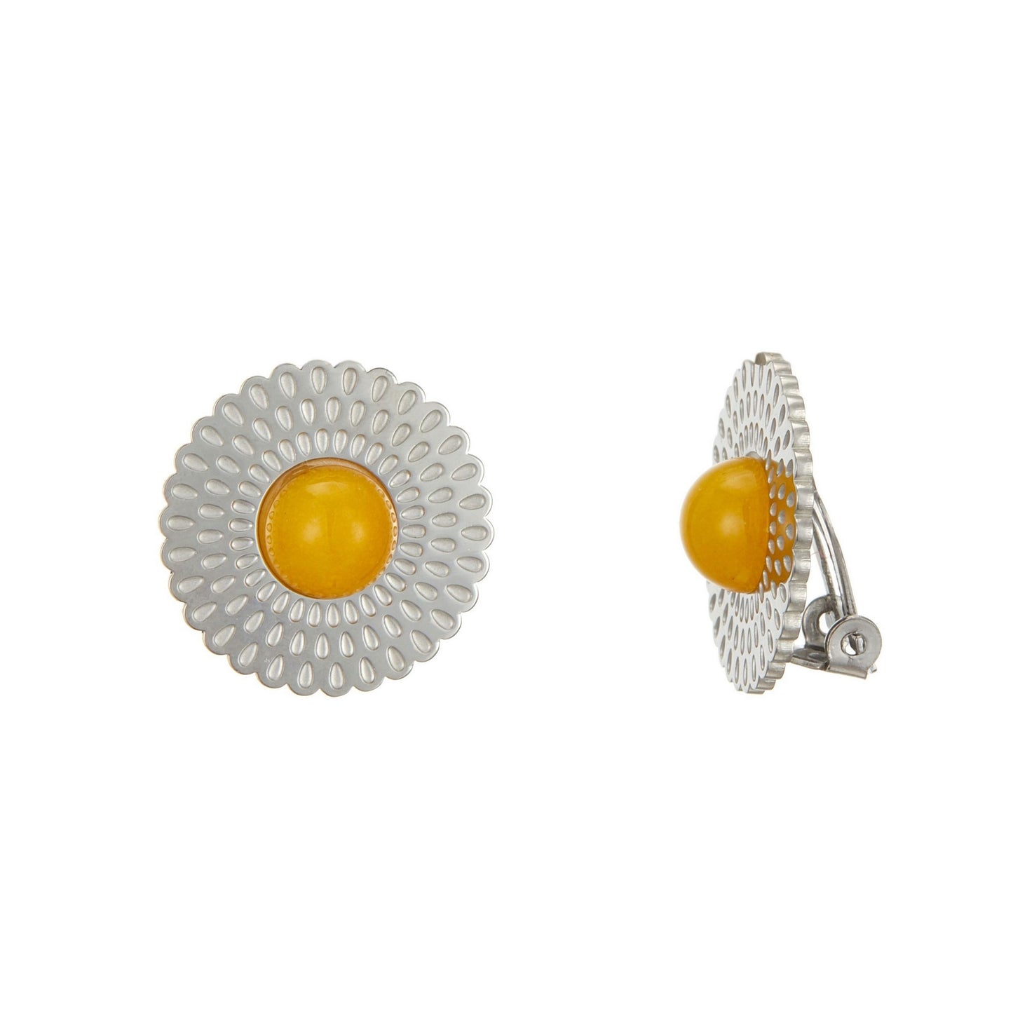 Boucle d'oreille clip Usutu