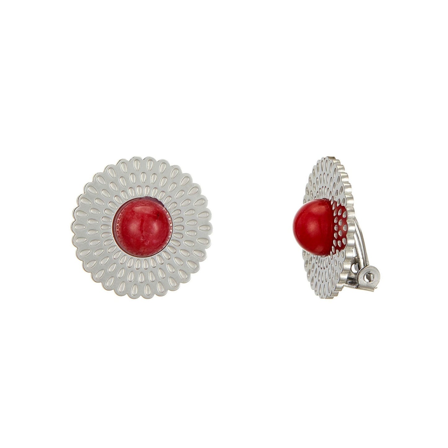 Boucle d'oreille clip Usutu