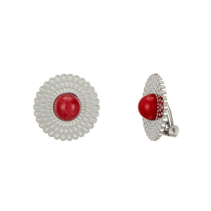 Boucle d'oreille clip Usutu