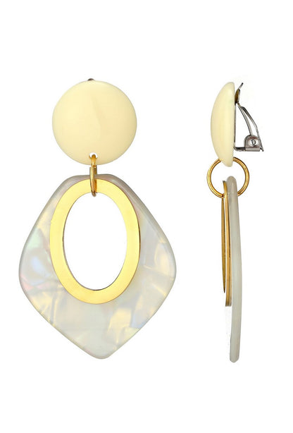 Clip-on earring Utako