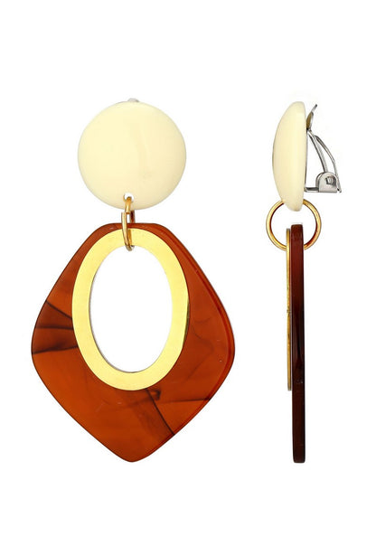 Clip-on earring Utako