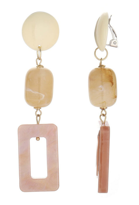 Boucles d'oreilles clip Ulvid en acier inoxydable
