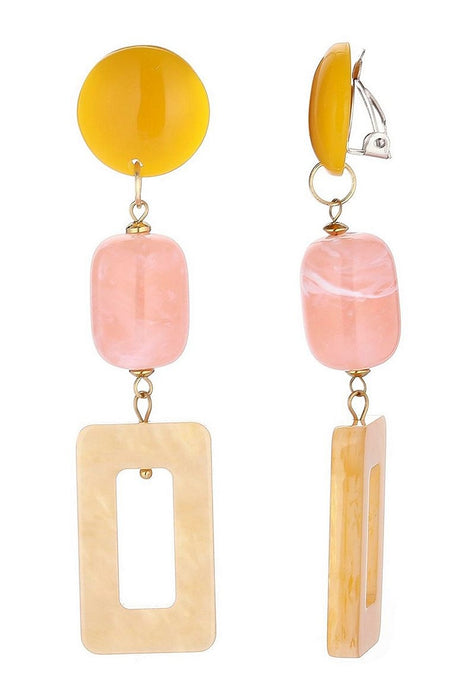 Boucles d'oreilles clip Ulvid en acier inoxydable