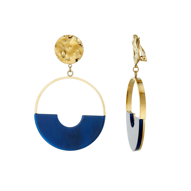 Boucle d'oreille clip Uxue