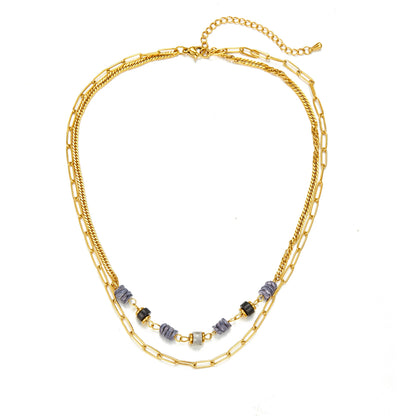 Collier Vana en acier inoxydable