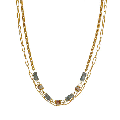 Collier Vana en acier inoxydable