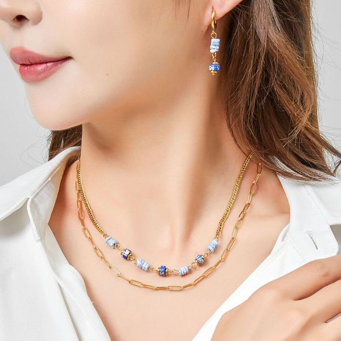 Collier Vana en acier inoxydable
