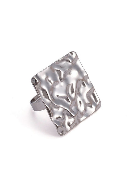Varduhi Adjustable Steel Ring