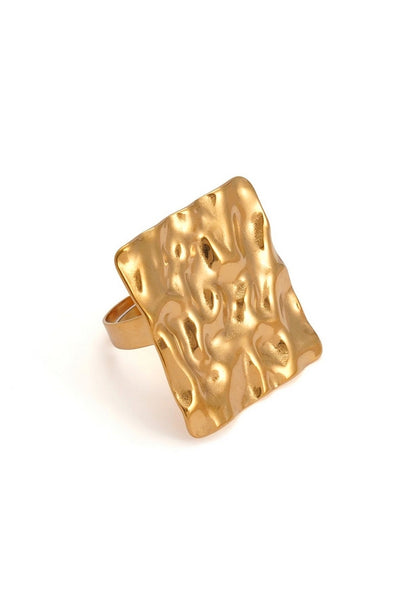 Varduhi Adjustable Steel Ring