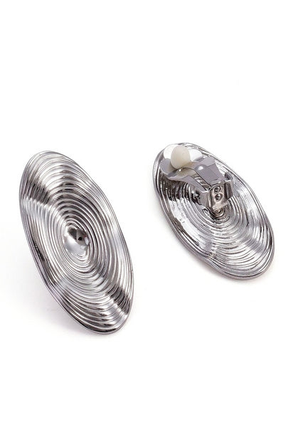 Boucles d'oreilles clip Vasanti en acier inoxydable