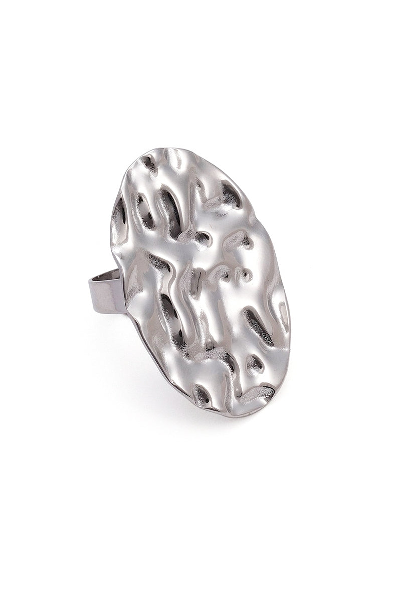 Adjustable Vasundhara Steel Ring