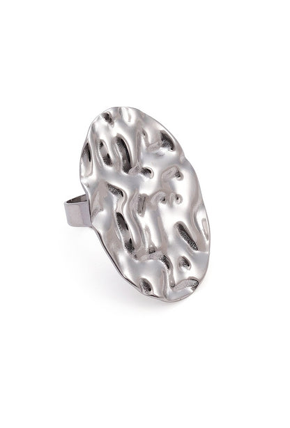 Adjustable Vasundhara Steel Ring