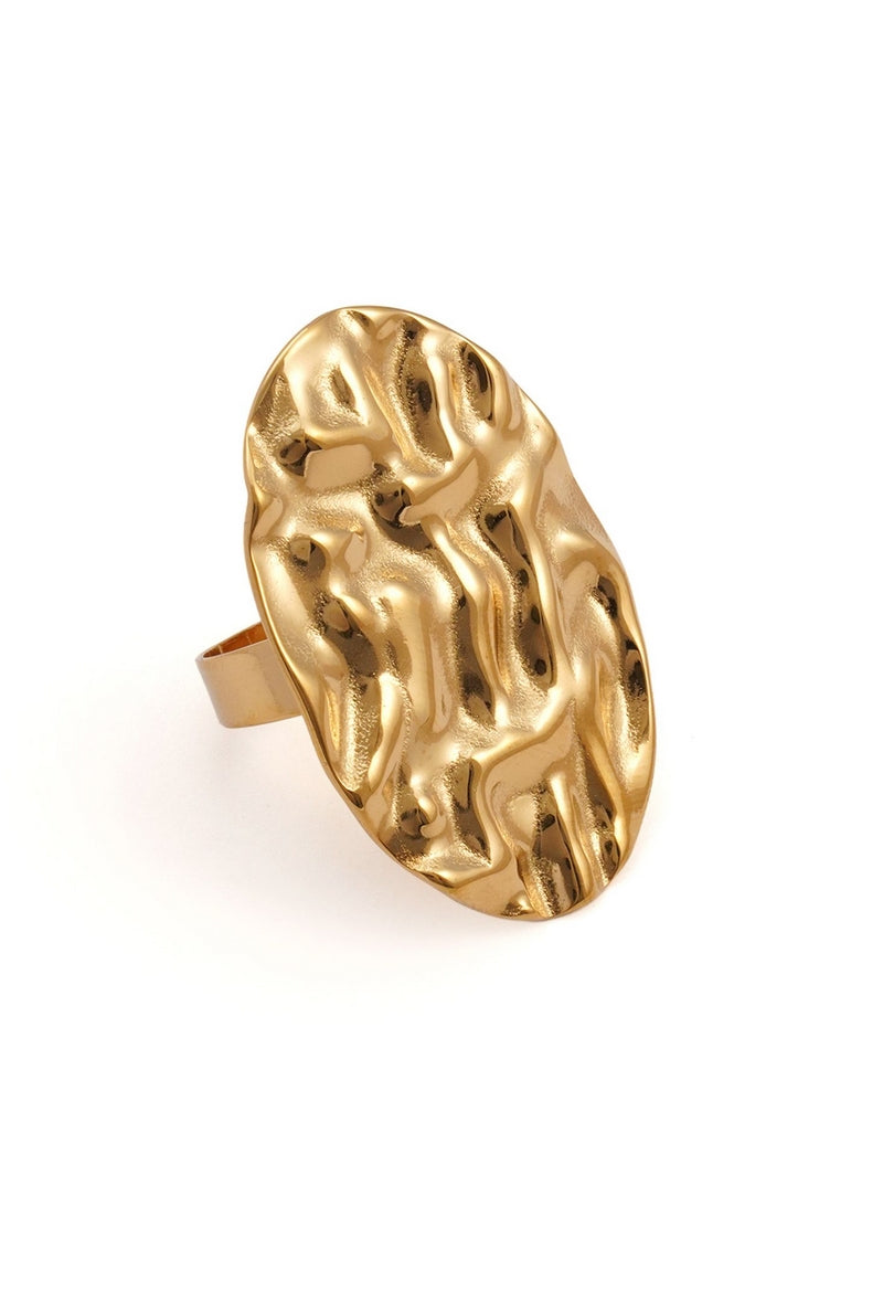 Adjustable Vasundhara Steel Ring