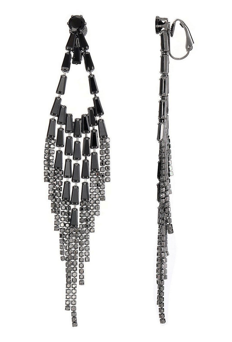 Boucles d'oreilles clip Xavia