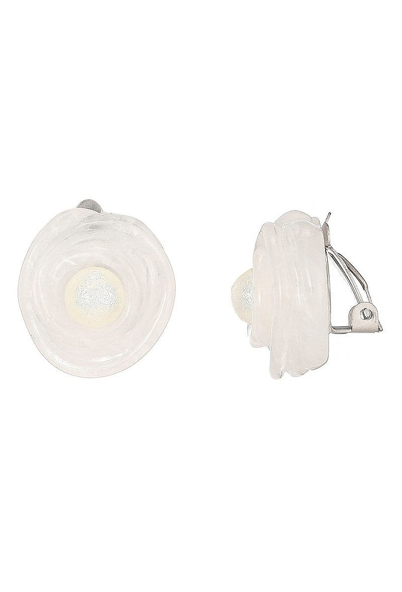 Boucles d'oreilles clip Xiuma en acier inoxydable