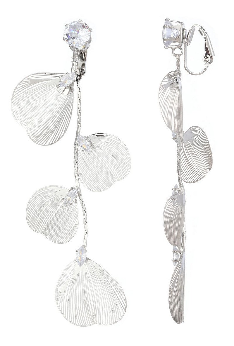Boucle d'oreille clip Xuan