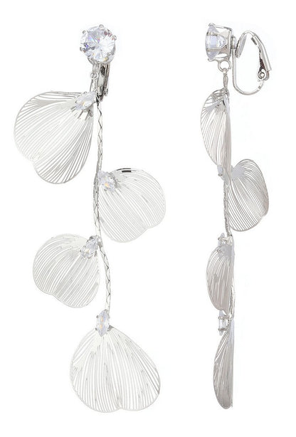 Boucle d'oreille clip Xuan