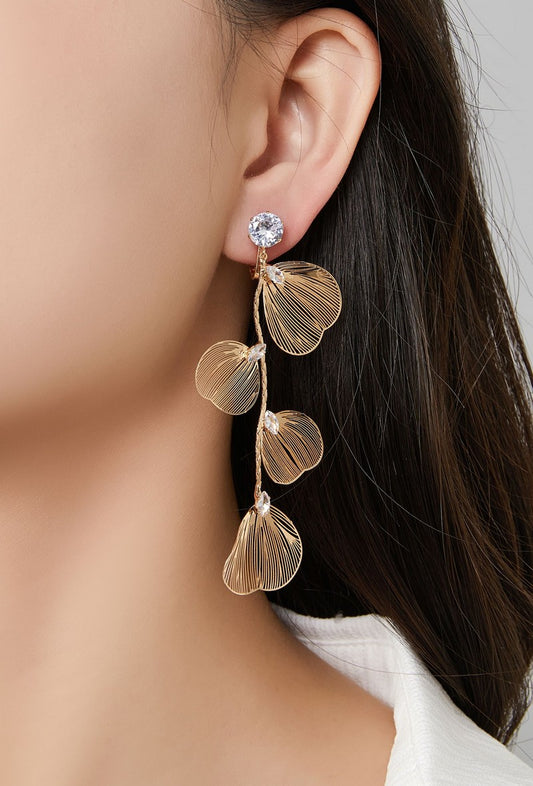 Boucle d'oreille clip Xuan