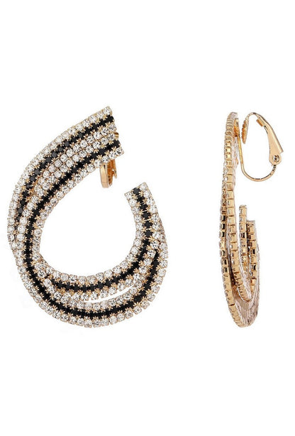 Boucles d'oreilles clip Xue