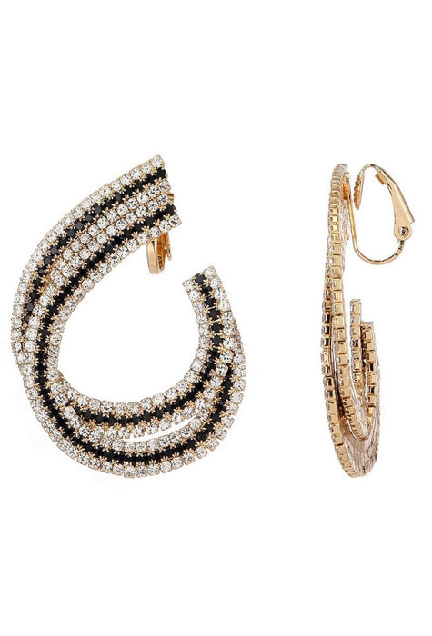 Boucles d'oreilles clip Xue