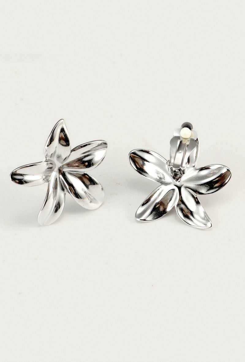 Boucles d'oreilles clip Yaen en acier inoxydable