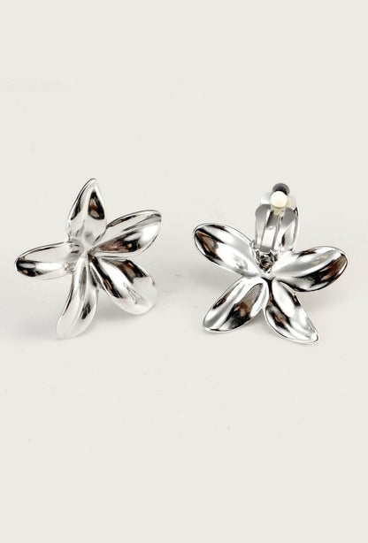 Boucles d'oreilles clip Yaen en acier inoxydable
