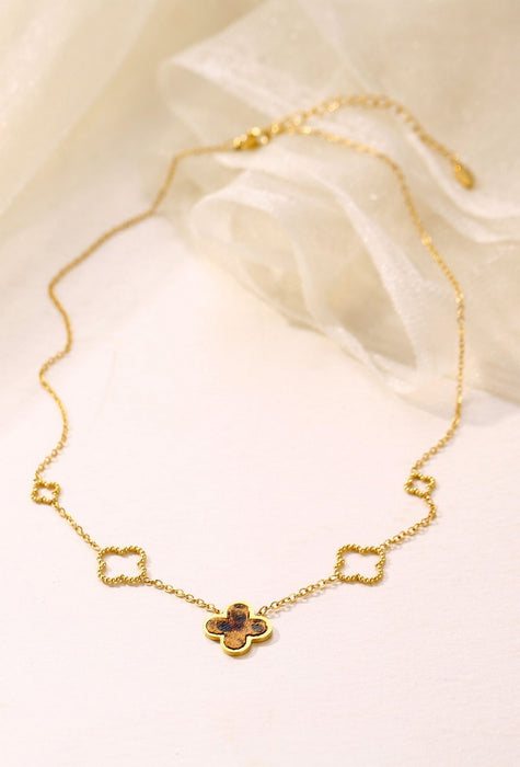 Collier Yakout en acier inoxydable