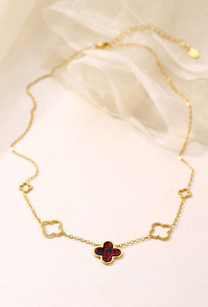 Collier Yakout en acier inoxydable