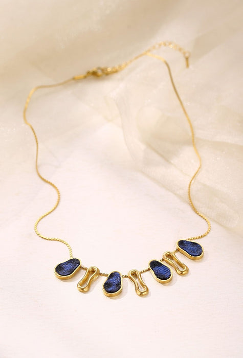 Collier Yaqouta en acier inoxydable