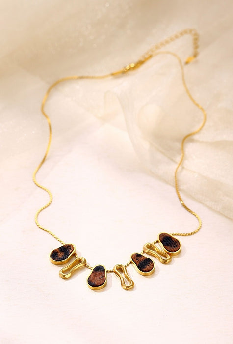 Collier Yaqouta en acier inoxydable