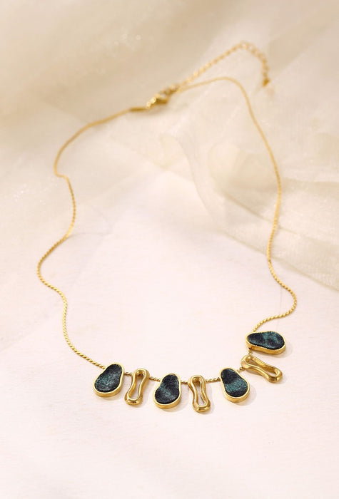 Collier Yaqouta en acier inoxydable