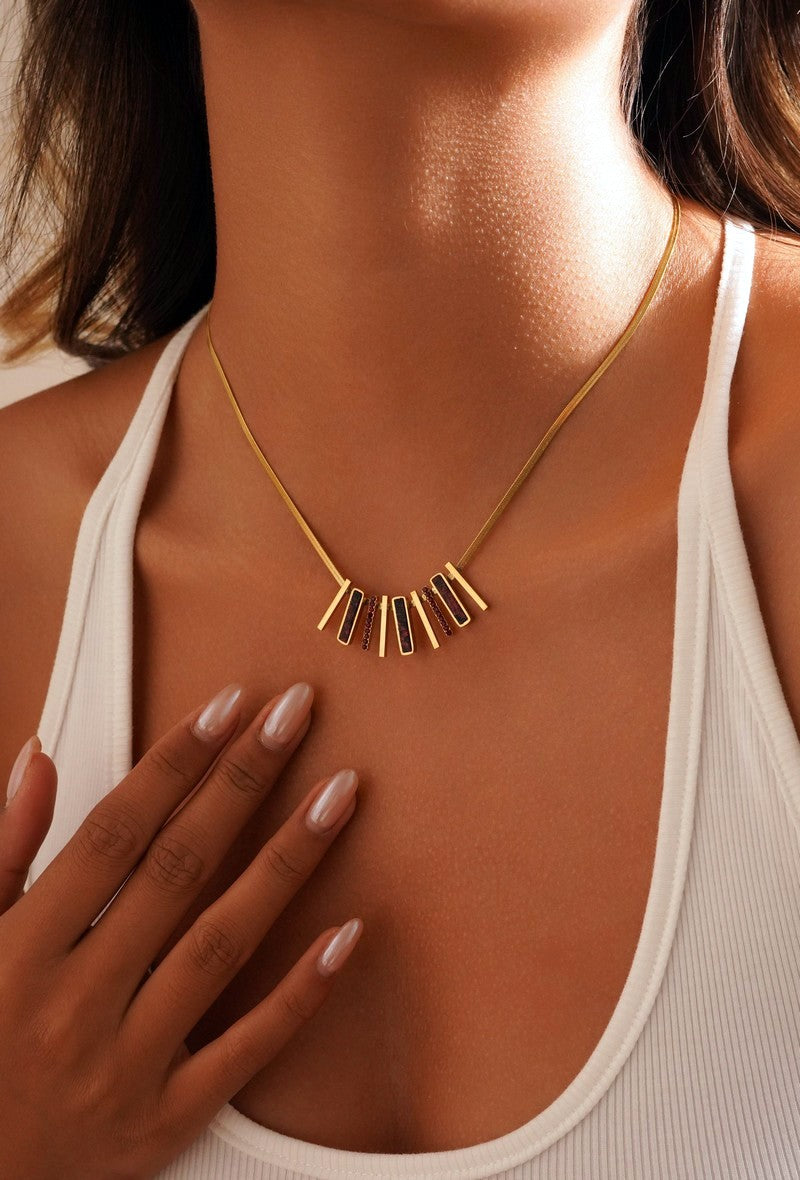Collier Yawaqit en acier inoxydable