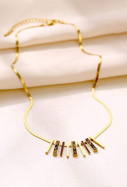 Collier Yawaqit en acier inoxydable