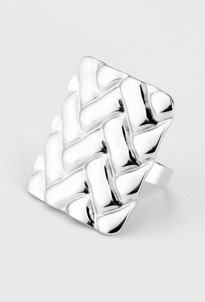 Adjustable Stainless Steel Ring Yelizaveta