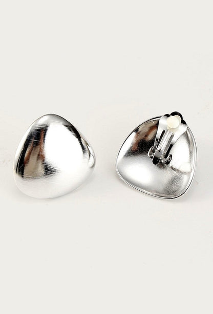 Boucles d'oreilles clip Yevgeniya en acier inoxydable