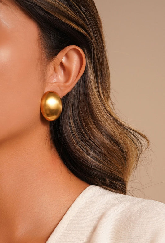 Boucles d'oreilles clip Yewande en acier inoxydable