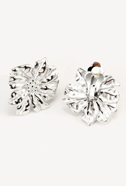 Boucles d'oreilles clip Yolonda en acier inoxydable